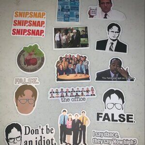 The Office Tv Show Waterproof Stickers Set of 60